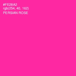 #FE28A2 - Persian Rose Color Image